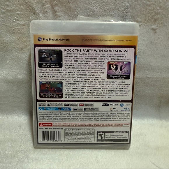 Two Everybody Dance 1 & 2 New Sealed PS3 Games PlayStation 3 - Picture 3 of 5